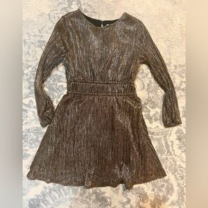 GAP Kids Metallic Gold Dress